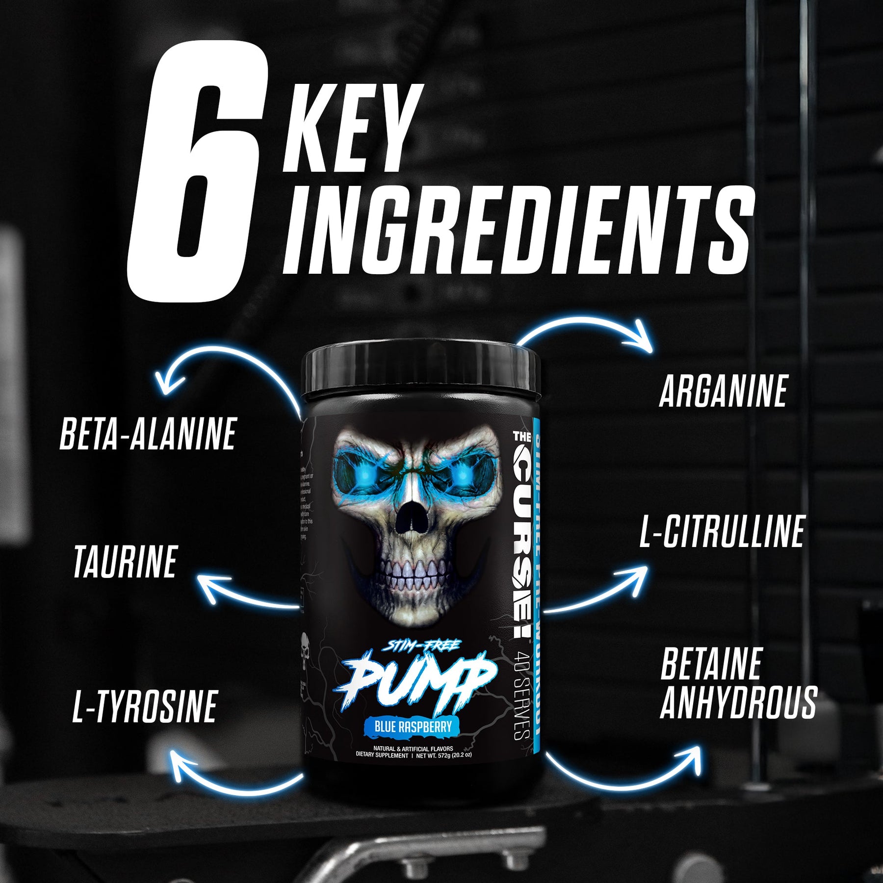 The Curse! Stim-Free Pump + FREE Lifting Straps
