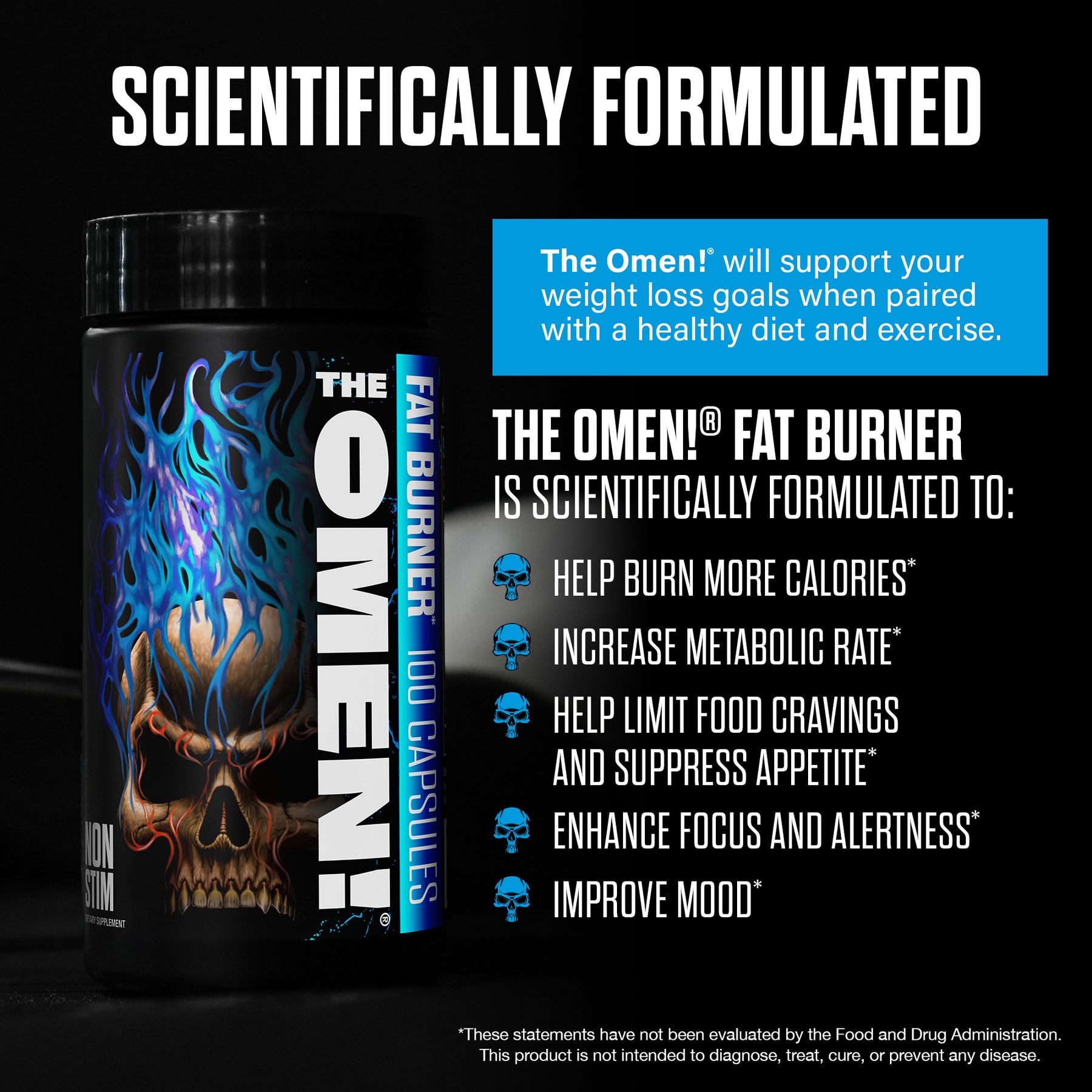 The Omen! Non-Stimulant Fat Burner