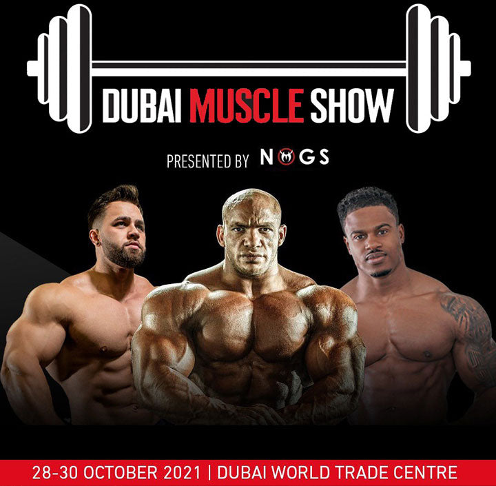 Eat Routes represents JNX Sports at the Dubai Muscle Show 2021
