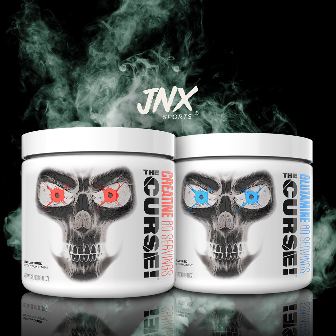 There is no stopping us! The Curse! Creatine and The Curse! Glutamine released