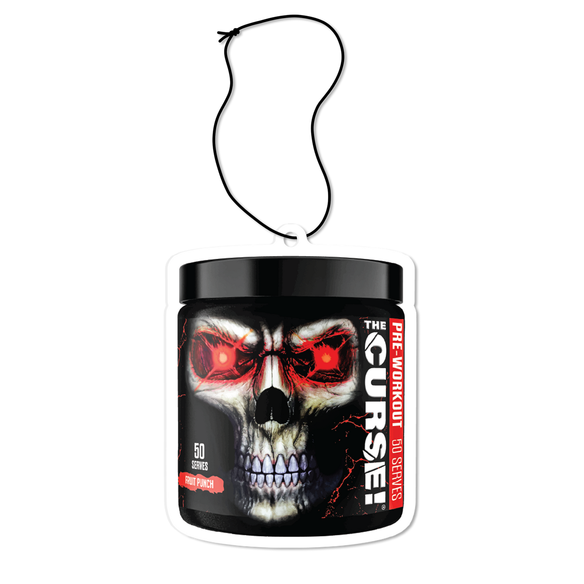 #style_the curse! pre-workout air freshener coconut