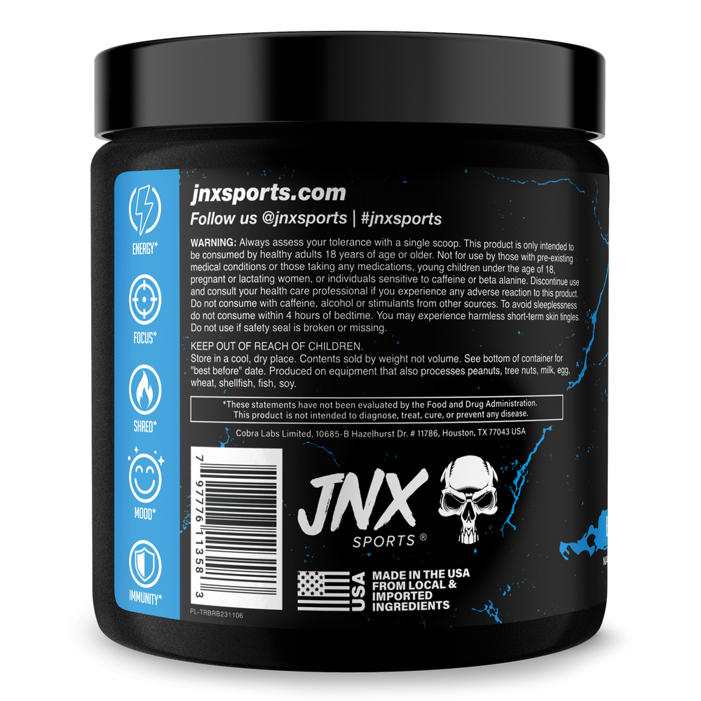 The Ripper! Fat Burner PreWorkout JNX Sports